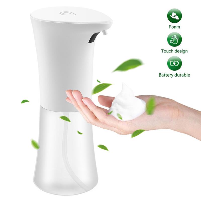 Dispenser automatico di sapone in schiuma Smart Touchless Sensor USB Foam  Machine 300ML Dispenser di sapone liquido a infrarossi pompa disinfettante  per le mani - AliExpress