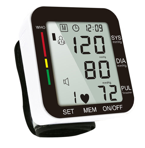 Sahyog Wellness Automatic Wrist Digital Blood Pressure Monitor with Voice Command