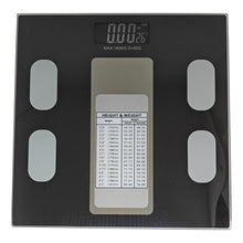 Load image into Gallery viewer, Sahyog Wellness Personal Digital Weighing Scale Machine with Glass Body having Capacity up to 180 KG with Battery (Black color)