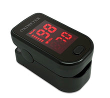 Load image into Gallery viewer, Sahyog Wellness LED Type Fingertip Pulse Oximeter (Black)